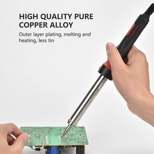 Gran oferta de las últimas herramientas de soldadura de <span class=keywords><strong>soldador</strong></span> termostático externo eléctrico para reparación del hogar - Product Image 3