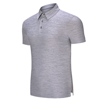 Oem Fashion Katoenen Gebreide Ademend Snel Droogende ODM Custom Logo Effen Gekleurde Print Heren Korte Mouw Casual Shirts 220g China