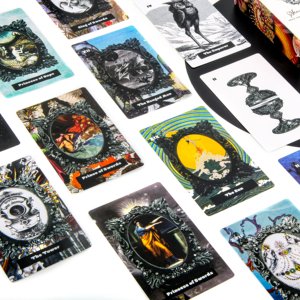 Tarjetas de Tarot de Alta Calidad, Impresión Personalizada, Tarjetas de Tarot Doradas de Plástico en Stock - Product Image 4