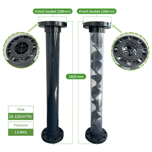 <span class=keywords><strong>LONGFA</strong></span> 1.5 ''PVC Ozone Static Mixer Water Treatment Tube avec pompe Core Component Garantie 1 an pour Ozone Tube - Product Image 5