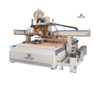 Centre d'usinage CNC ATC en bois 2030 grand format 3 axes avec changeur d'outils linéaire 12 emplacements