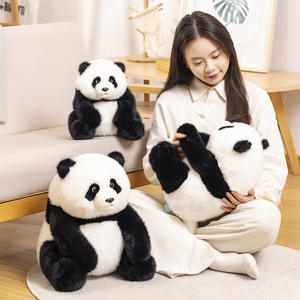 Peluche Realistico di <span class=keywords><strong>Panda</strong></span> Gigante con Intelligenza Artificiale, Super Morbido, Animale di Peluche Carino Imbottito <span class=keywords><strong>in</strong></span> Cotone PP, Antistress, Lavabile, Confezionato Sottovuoto, per le Festività - Product Image 4