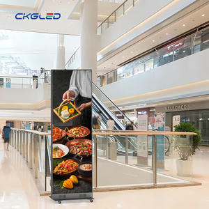 Support d'affichage LED portable pliable d'usine 640 <span class=keywords><strong>x</strong></span> 1920 mm Écran d'affichage d'affiche LED pour la publicité d'exposition - Product Image 3