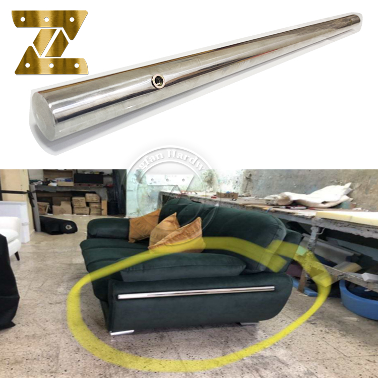 Аксессуары для украшения дивана трубка из нержавеющей стали 85 см