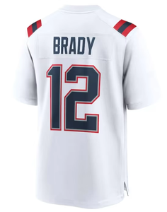 2025 nuovo 10 Drake Maye 12 Tom Brady 15 Ezekiel Elliott 4 Bailey Zappe US maglie da Football americano cucite di alta qualità - Product Image 4