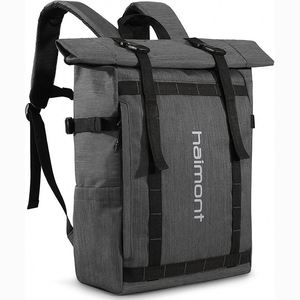 Sac à dos décontracté grande capacité pour ordinateur portable, idéal pour l'extérieur, avec fermeture à enroulement, pour affaires – Échantillon gratuit - Product Image 6