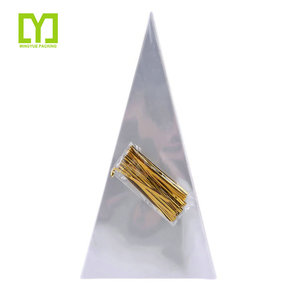 Sacchetti di cellophane trasparenti a forma di cono, sacchetti trasparenti per caramelle, <span class=keywords><strong>dolci</strong></span>, zucchero, popcorn, pasticceria. - Product Image 6