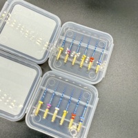 Limas Rotatorias Endodónticas de NiTi Aprobadas por la CE, Super FileNiti con Activación por Calor, Color Azul, Hechas de Aleación de NiTi