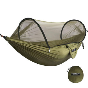 KINGGEAR-<span class=keywords><strong>Hamac</strong></span> de camping ultraléger pour randonnée et randonnée, capacité de charge de 660lb, filet pop-up, <span class=keywords><strong>hamac</strong></span> avec <span class=keywords><strong>moustiquaire</strong></span> - Product Image 1