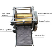 Machine automatique pour la fabrication de tortillas de maïs, crêpes, blinis, produits mexicains, roti, chapati, pain plat, galettes