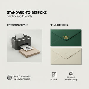 Sobres de Papel Vitela Translúcido Reciclado Ecológico SHINY, Biodegradables, para Sobres de Semillas, Tarjetas de Regalo, Impresión de Logotipo Personalizado - Product Image 5