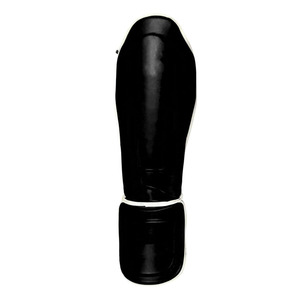 Protège-tibias de boxe et MMA en cuir PU léger avec fermeture auto-agrippante haute taille pour arts martiaux - Product Image 3