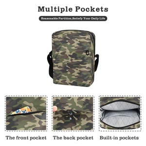 Sacs à bandoulière camouflage petits et tendance pour femme, sacs à bandoulière personnalisés avec logo pour homme - Product Image 2