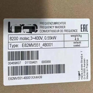 ขายส่ง E82mv551_4b001 8200 Motec 3-400v 0.55kw E82mv5514b001 Plc - Product Image 1