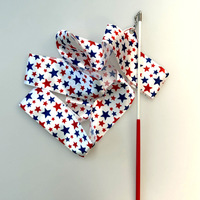 Vente en gros de drapeaux de danse de louange colorés de gymnastique artistique pour enfants de 2 mètres pour la danse