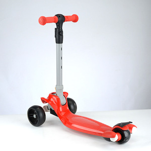 Patinete infantil de 3 ruedas, altura ajustable, ligero, para niños pequeños de 1 a 6 años, color rojo - Product Image 3