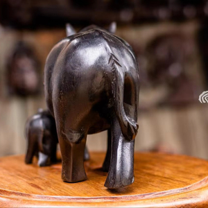 RENART AFRIKAN Congo DR Figura Tribal Tallada a Mano en Madera, Escultura de Arte Africano Vintage - Product Image 1