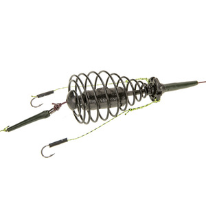 Europäischer Stil Kraftvolles Feeder-Angel Inline-Blei-Senker Grenzüberschreitendes Fertiges Karpfenangel-<span class=keywords><strong>Set</strong></span> mit Federköderwirbeln und Karabinern - Product Image 2