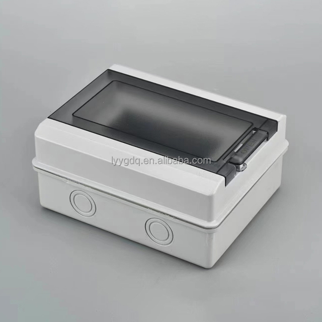 Circuit Breaker Box Distribution Box PC/ABS IP65 Waterproof Wall Mounted Electrical Power Switching Dust-proof