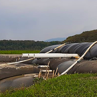 Sacs géotextiles haute résistance pour la protection des côtes, la déshydratation des boues et les applications de construction hydraulique