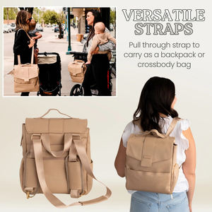 Wasserdichte benutzer definierte Milch pumpe Rucksack Tasche mit großer Kapazität Muttermilch Kühltasche Tragbare Lunch Pumping Bag für berufstätige Mütter - Product Image 5