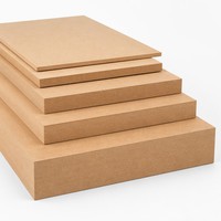 Panneau MDF professionnel 1-25 mm, qualité E1, 1220x2440 mm, panneau de fibres haute densité imperméable pour meubles haut de gamme et décoration intérieure