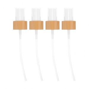 Tapa de Perfume Ecológica de Bambú con Función Antiderrames para Botella Cosmética de Vidrio sin Aire - Product Image 1