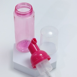 30ml 50ml Empty Facial Foaming Pink God Plastic Lash Shampoo <b>Bottles</b> Eyelash Extension Soap Foam Pump Cleanser Set Foam <b>Bottle</b> - Product Image 3