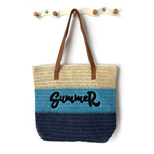 Bolsa de Praia de Crochê Macramê Personalizada e Durável para Mulheres, FZSTB63, com Fecho de Zíper - Product Image 3