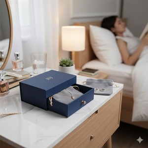 Caja <span class=keywords><strong>de</strong></span> Cartón <span class=keywords><strong>de</strong></span> Lujo para Calzado <span class=keywords><strong>de</strong></span> Alta Gama con Logotipo Personalizado y Cierre Magnético Rígido Plegable - Product Image 6