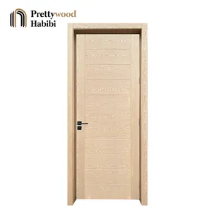 Prettywood BS-476 0.5 1 1.5 ساعة شهادات المملكة المتحدة القياسية الداخلية فندق غرفة حريق الخشب الباب