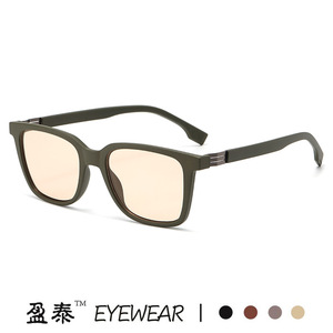 Yingtai Eyewear <b>Square</b> Frame <b>Sunglasses</b> UV400 PC Lens Men's Fashion Sunshades - Product Image 4