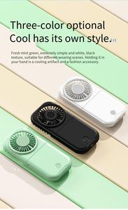 New Design Commercial Portable <b>Macaron</b> Handheld Usb Fan Foldable Clip Hand Fan Class A Summer Hand Fan - Product Image 1