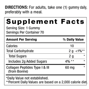 Customized <strong>Collagen</strong> Type I And III Gummies With Natural Strawberry Flavor OEM Factory Supply - Product Image 6