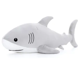 Custom Made Stuffed Animals Shark Super Soft Kids' Toys Sleeping Pillow Cushion for Kids Plush Toy Plant Soft Toy Manufacturers