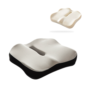 Cojín Ortopédico YUE RISE <span class=keywords><strong>de</strong></span> Espuma Viscoelástica Premium con Diseño <span class=keywords><strong>de</strong></span> Orificios para Alivio del Coxis y Ciática, Postoperatorio, para Auto y Oficina, Lavable - Product Image 1