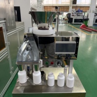 Machine de comptage semi-automatique de bureau pour capsules, comprimés, bonbons et petites pièces, avec fonction de mise en bouteille