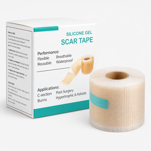Parche de Silicona de Grado Médico <span class=keywords><strong>para</strong></span> Eliminar <span class=keywords><strong>Cicatrices</strong></span>, Reutilizable, Reparación Profesional de <span class=keywords><strong>Cicatrices</strong></span> Quirúrgicas y Queloides - Product Image 5