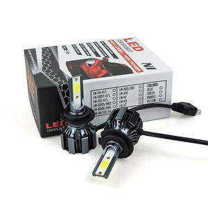 Bombillas LED para Faros Delanteros de 60 W y 10000 LM, N1 LED Canbus H1 H3 H4 H7 H11 9005 9006 880 881 H13 9004 9007, Bombilla LED H4 para Todos los Coches - Product Image 2