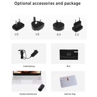 Ordinateur portable ultra-fin 15,6 pouces, 16 Go/32 Go de RAM, N5095, Windows 11 Pro, pour usage personnel et domestique