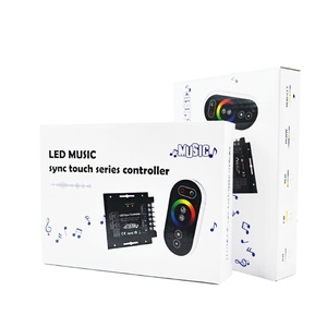 Contrôleur synchrone de musique <span class=keywords><strong>Led</strong></span> Rhythm light Dimmer COB Light Strip High Power 12V 24V Dual Color <span class=keywords><strong>RGB</strong></span> RGBW RGBWC Touch Remote Control - Product Image 5