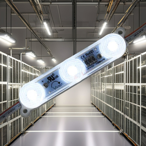 Alta eficiencia IP67 impermeable 3-Led 2835 SMD LED módulo DC12V 1,08 W 150lm/W CE RoHS para certificado UL - Product Image 2