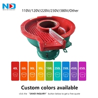 Machine de polissage automatique à vibration certifiée CE 150L pour le débavurage des pièces imprimées en 3D