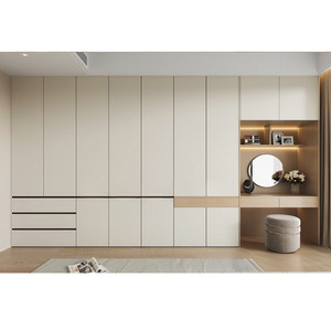 Nuevos Diseños de Armarios de Madera Delicados y de Lujo, Fáciles de Instalar, Elegantes, Resistentes a la Humedad, Bajos en Formaldehído, Muebles para Apartamentos - Product Image 3