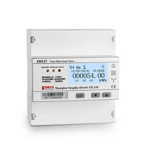 IEC62053-21/22 कक्षा 1.0,0.5 एस सौर बिजली मीटर modbus rtu