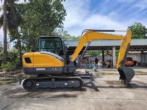 Mini-excavatrice de haute qualité 6 tonnes XE60GA avec accessoires, en bon état de fonctionnement, à vendre - Product Image 3