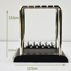 <span class=keywords><strong>Newton</strong></span> pendolo regalo per bambini metallo equilibrio palla giochi Antistress giocattolo <span class=keywords><strong>newton</strong></span>'s culla novità creativa giocattolo - Product Image 4