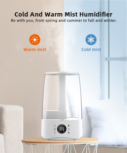 Thiết bị điện xách tay mát sương tạo độ ẩm 4L không khí siêu âm làm sạch hàng đầu điền vào UV-C ấm sương siêu âm độ ẩm - Product Image 5