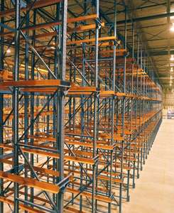 Système de rayonnage industriel à grande capacité pour le stockage de palettes, réduction de l'espace allée, optimisation de l'utilisation de l'espace en entrepôt - Product Image 4