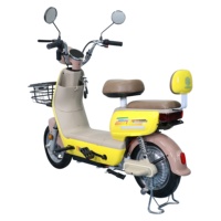 Vélo électrique de banlieue à 2 roues, 3 vitesses, moteur numérique électronique sans balais 350W, batterie 48V, cadre en acier, vente en gros de vélos électriques